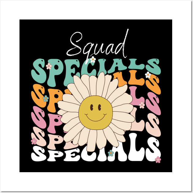 Retro Specials Squad Art Music PE Tech Teacher Team Specials Wall Art by deafcrafts